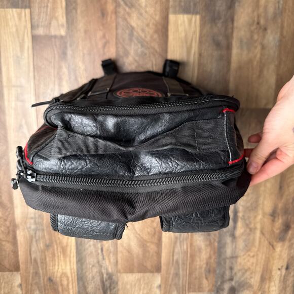 Bioworld Marvel Hydra Backpack Red Skull Captain America Black Mens - Picture 6 of 14